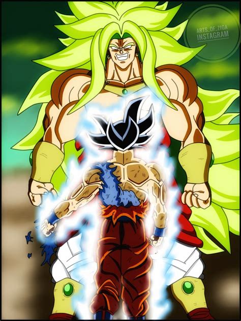 ultra instinct broly|broly vs ultra instinct goku.